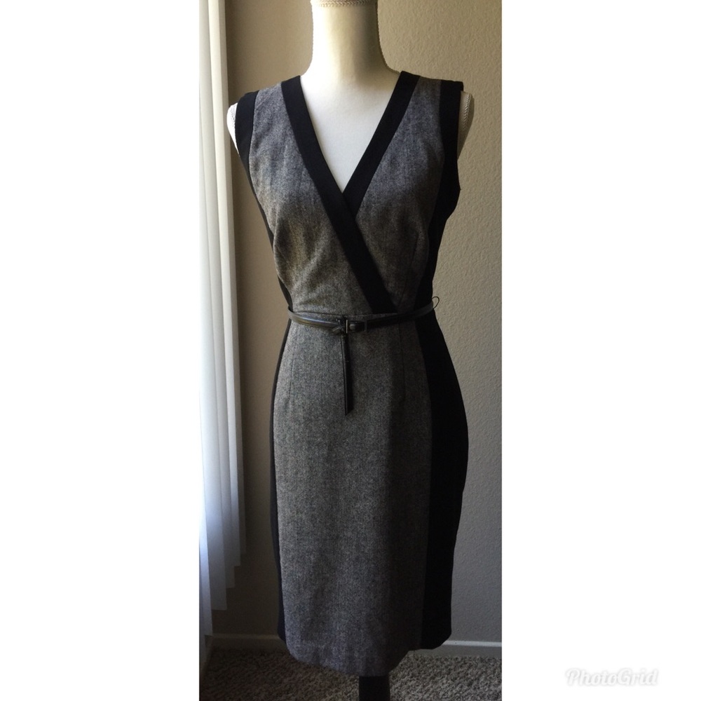Calvin Klein Sheath Sleeveness Dress
